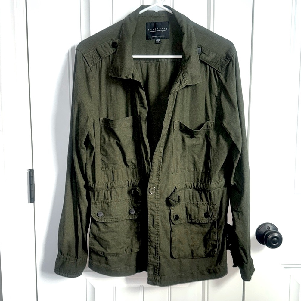 Sanctuary linen blazer